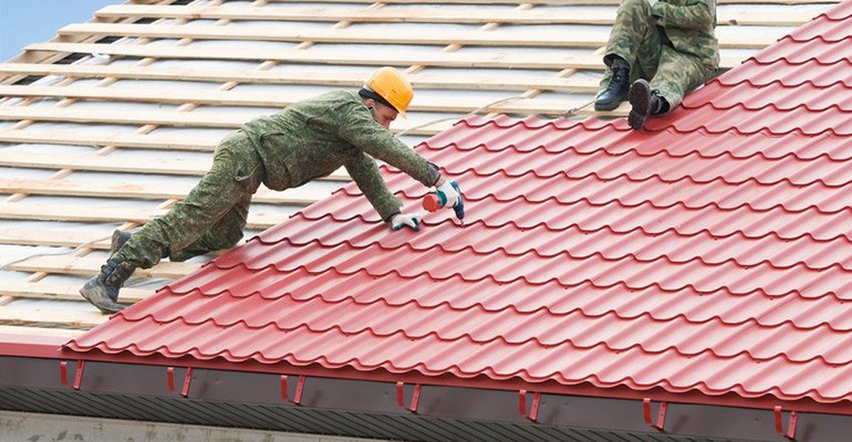 Bornova profesyonel sundurma Çatı – Onduline örneği