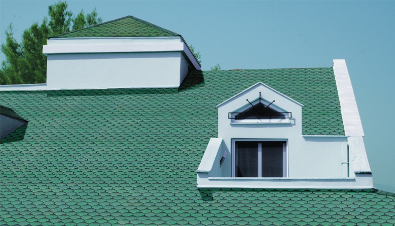 Bornova profesyonel sundurma Çatı – Shingle cati örneği